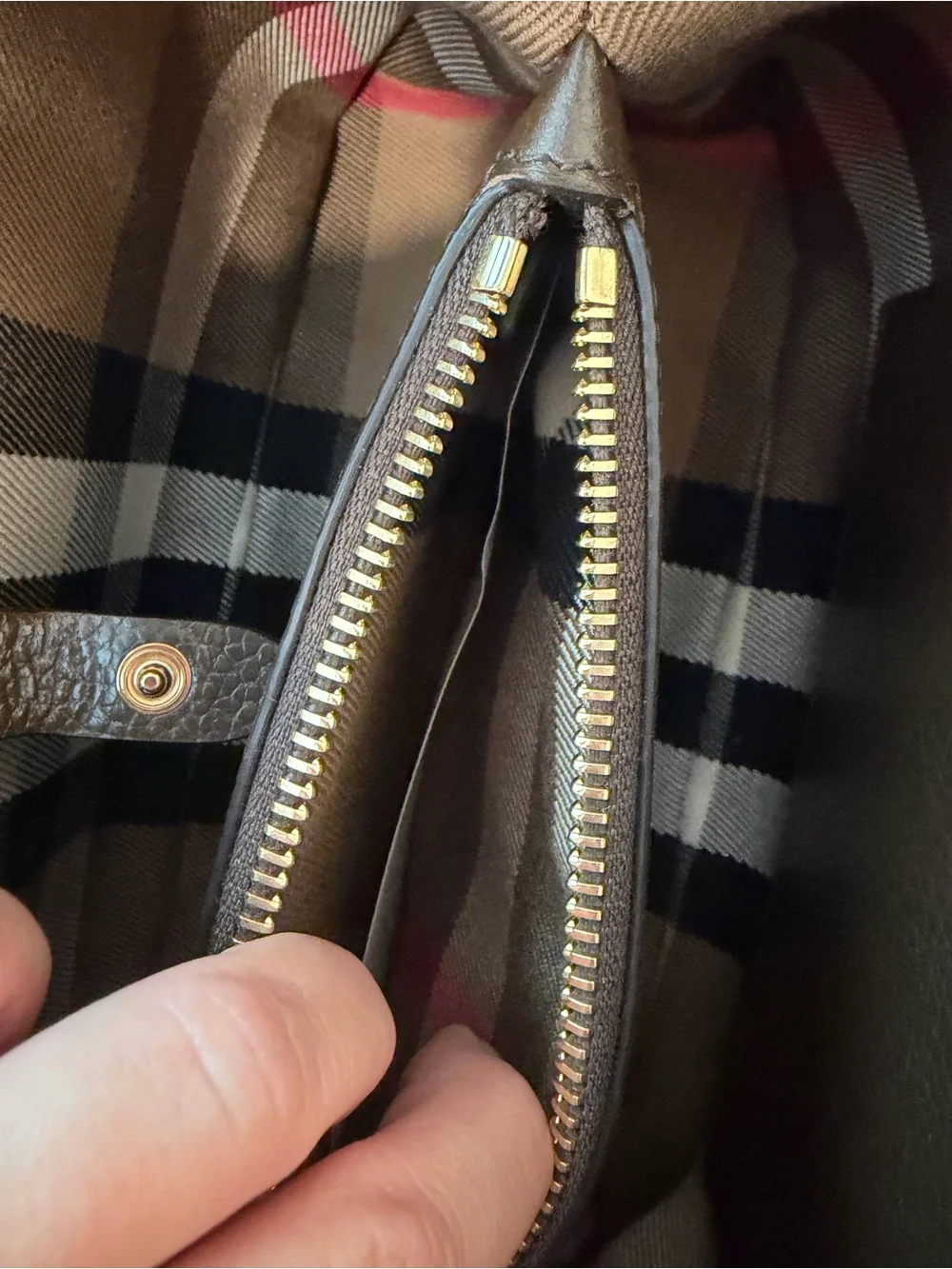 NWT Burberry Mini Bermondsey Bag